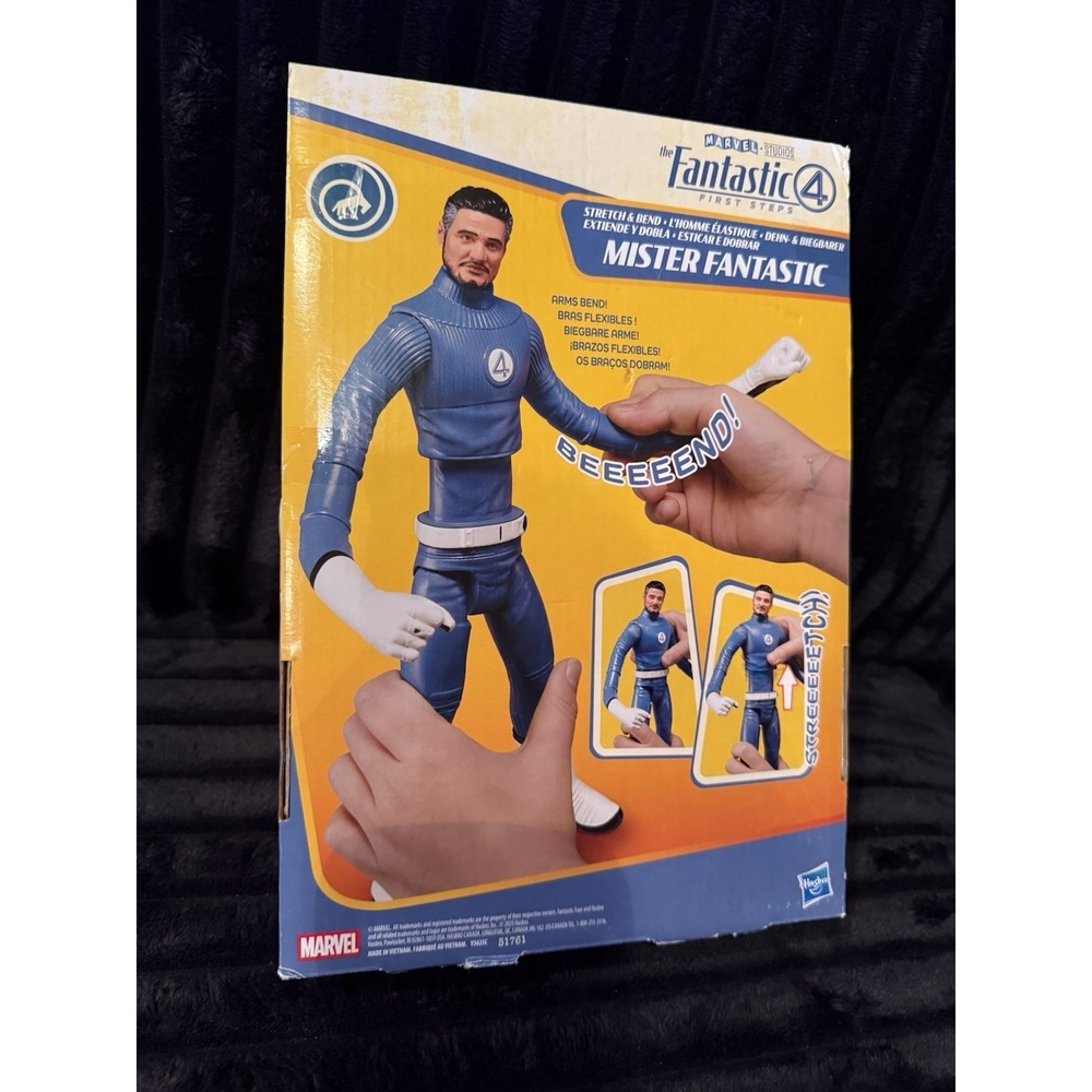 Marvel Studios Fantastic 4 First Steps Titan Hero Series MR FANTASTIC 10" Figure - Picture 2 of 5
